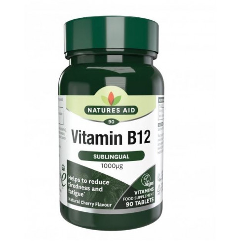 Natures aid b12 1000 mcg tabletta 90 db